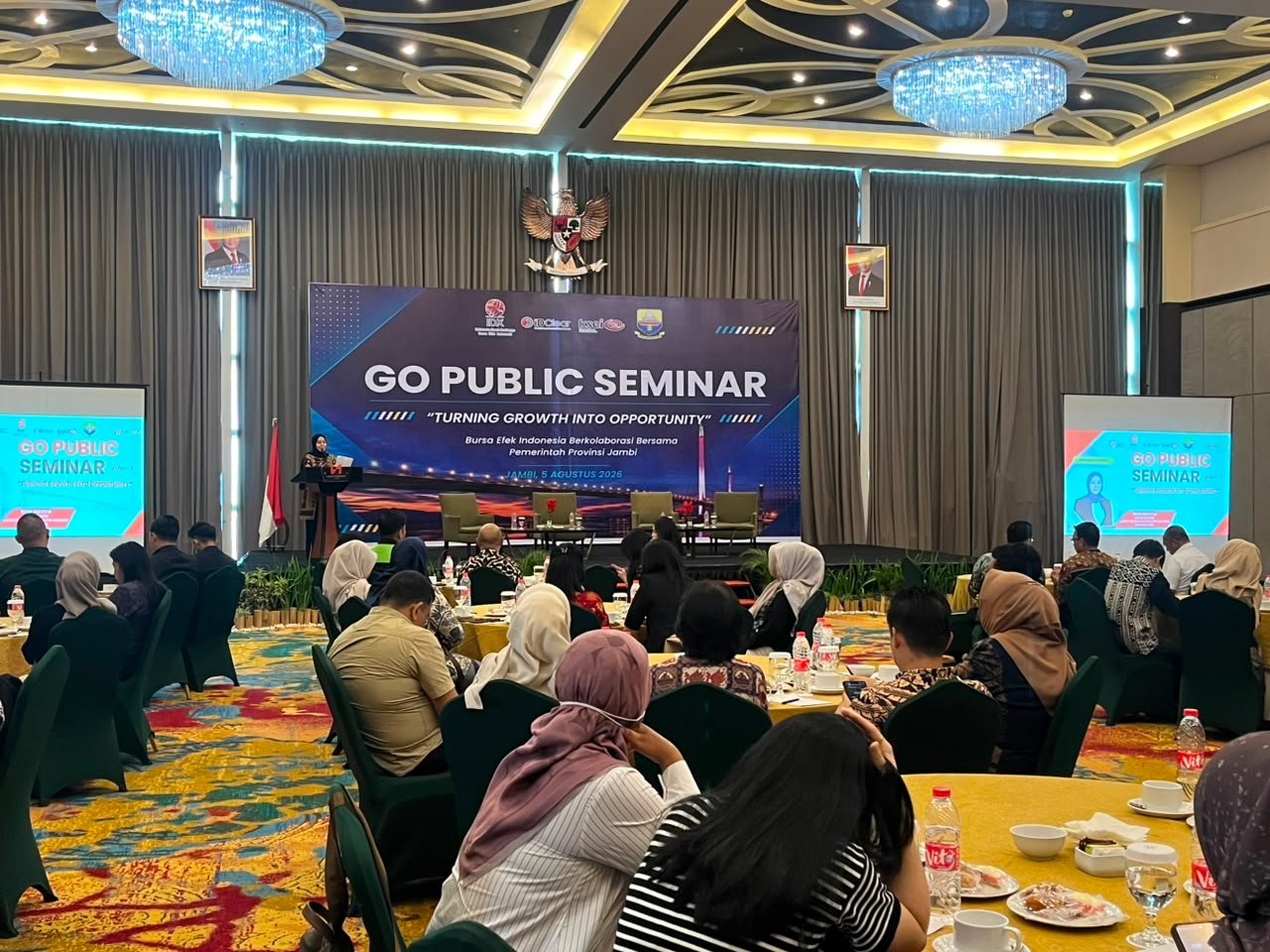Dorong Perusahaan Lokal Mulai Ekspansi Pasar Modal, BEI Gelar Go Public Seminar “Turning Growth Into Opportunity” di Jambi