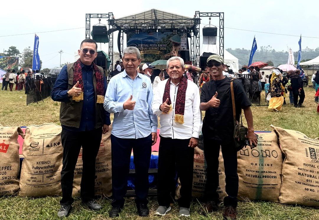 Festival Kopi Kerinci Dibuka, 14 Ton Kopi Siap Tembus Pasar Dunia