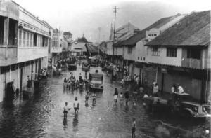 Batanghari Mengamuk! Banjir 1955 Rendam Jambi, Air di Tembesi Capai 4 Meter