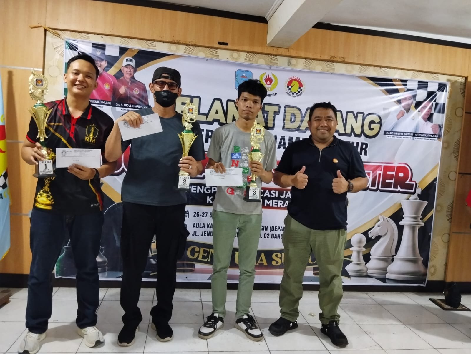 Inilah 10 Pecatur Senior Jambi yang Berlaga di Kejurnas Catur 2026, Bonus Rp20 Juta Menanti