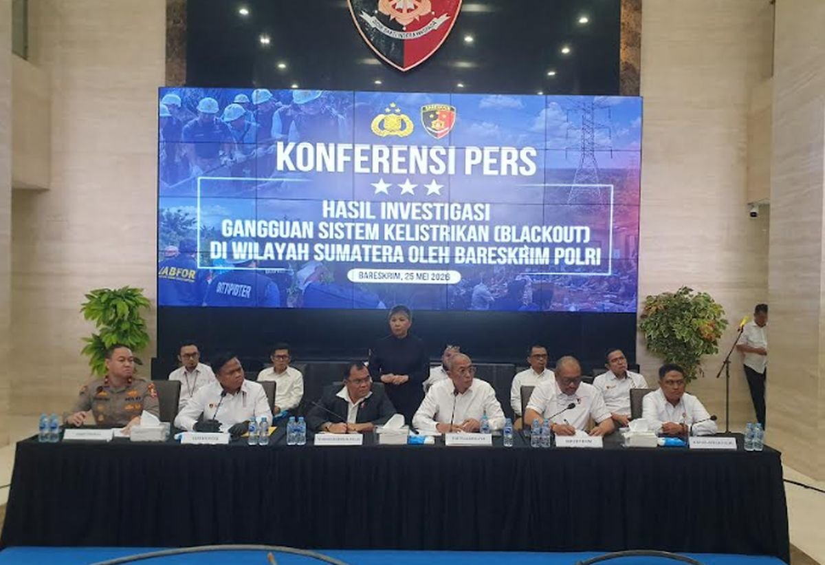 Blackout Sumatera Dipastikan Bukan Sabotase, Bareskrim Ungkap Penyebab Utama