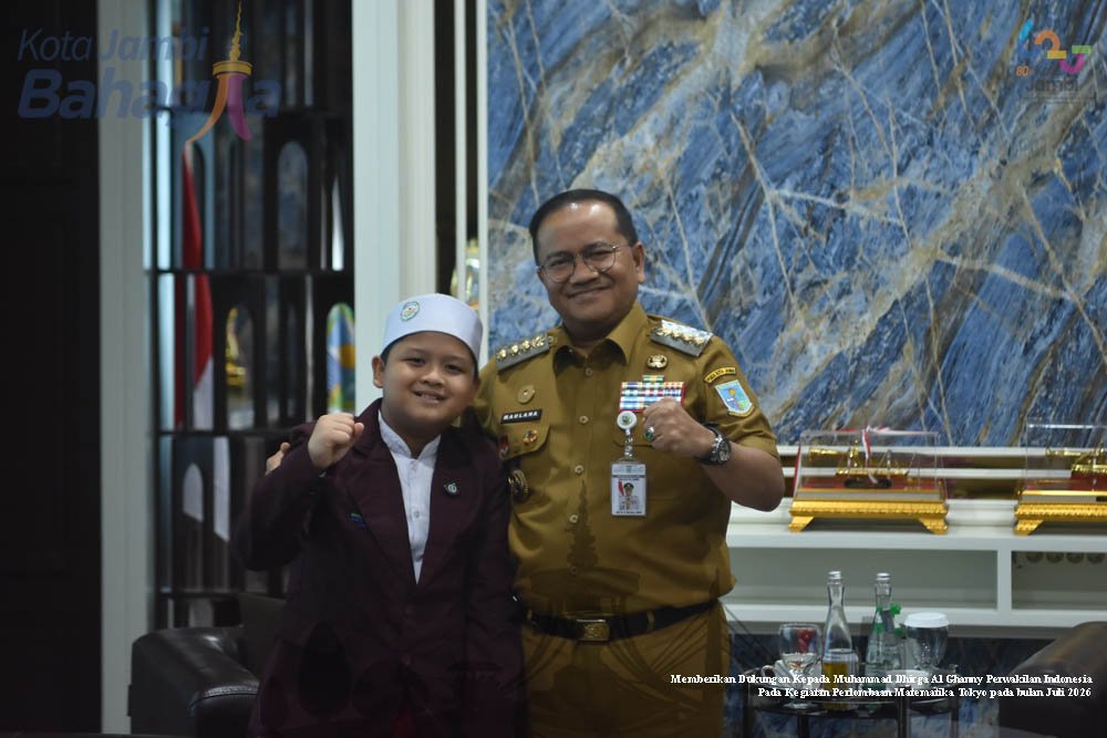 Wakili Indonesia di Lomba Matematika Internasional Tokyo, Siswa Jambi Dapat Dukungan Wali Kota