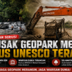 PETI Ancam Status UNESCO Geopark Merangin, Gubernur Jambi Minta Tambang Ilegal Disikat