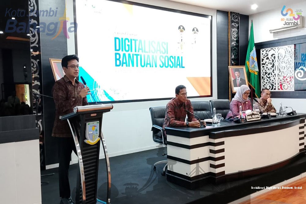 Kota Jambi Jadi Pilot Project Digitalisasi Bansos, Masuk 42 Kota di Indonesia