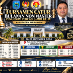 Turnamen Catur Non-Master Seri 9 di Merangin Jadi Penentu Tiket Kejurnas Banten