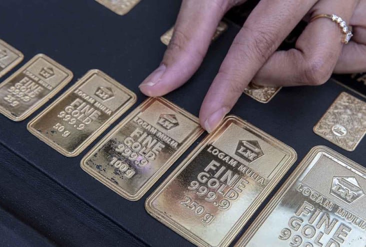 Emas Antam Kembali Terpuruk! Sentuh Rp2,718 Juta per Gram