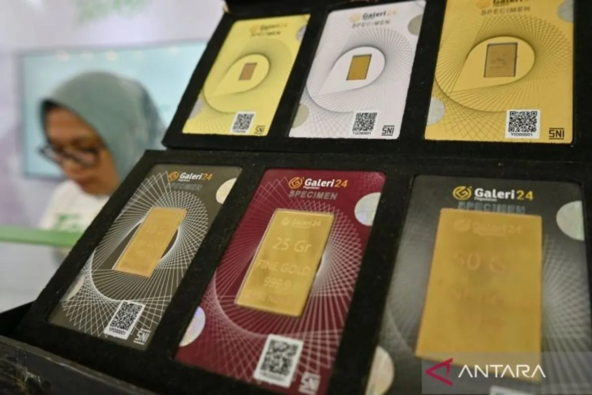 Harga Emas Pegadaian Anjlok Serentak! Antam Jeblok Rp31 Ribu, UBS dan Galeri24 Segini