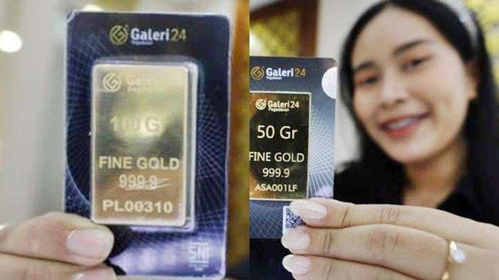 Emas Antam, UBS, dan Galeri24 Kompak Turun di Pegadaian Hari Ini