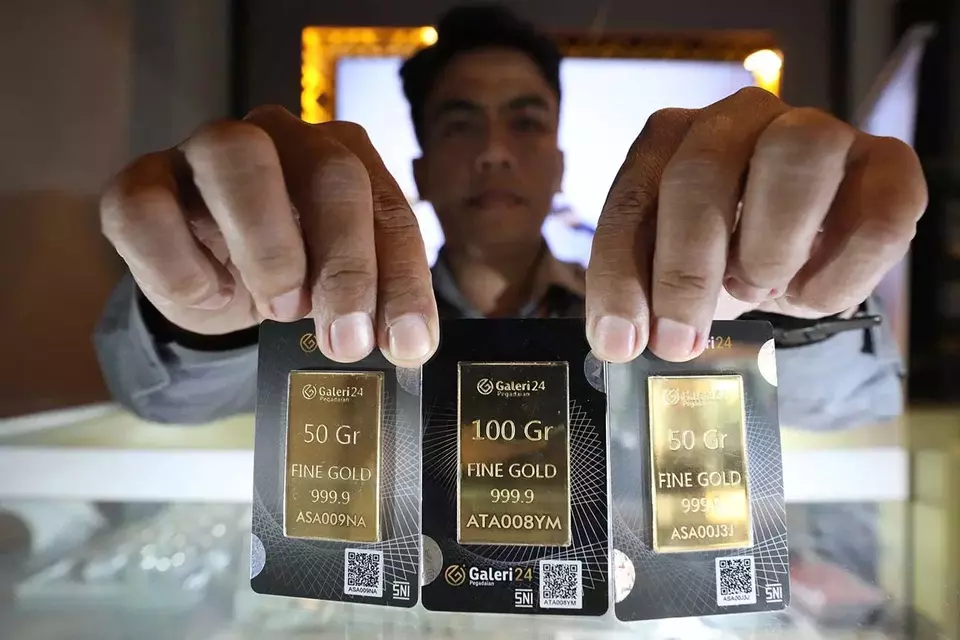 Harga Emas Pegadaian Kembali Berkilau, Antam Naik Jadi Rp2,644 Juta per Gram
