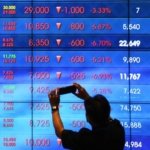 Harga Saham Gabungan (IHSG) Hari Ini Anjlok 3,46 Persen