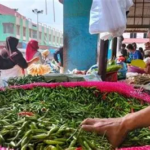 Harga Cabai Rawit Hijau di Pasar Angso Duo Tembus Rp55.000 per Kilogram