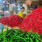 Kabut Asap Melanda Jambi, Harga Cabai Rawit di Pasar Angso Duo Naik