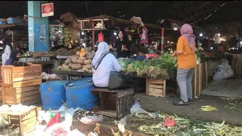 Harga Sembako di Pasar Angso Duo Jambi Stabil, Cabai Merah Naik hingga 31,82 Persen
